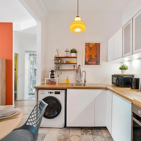Cozy Retreat In Old Apartment Nizza